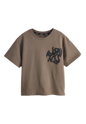 smALLSAINTS, Printtipaita - brown