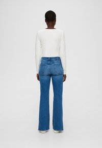 s.Oliver AUS STRETCH - Langarmshirt - ecru