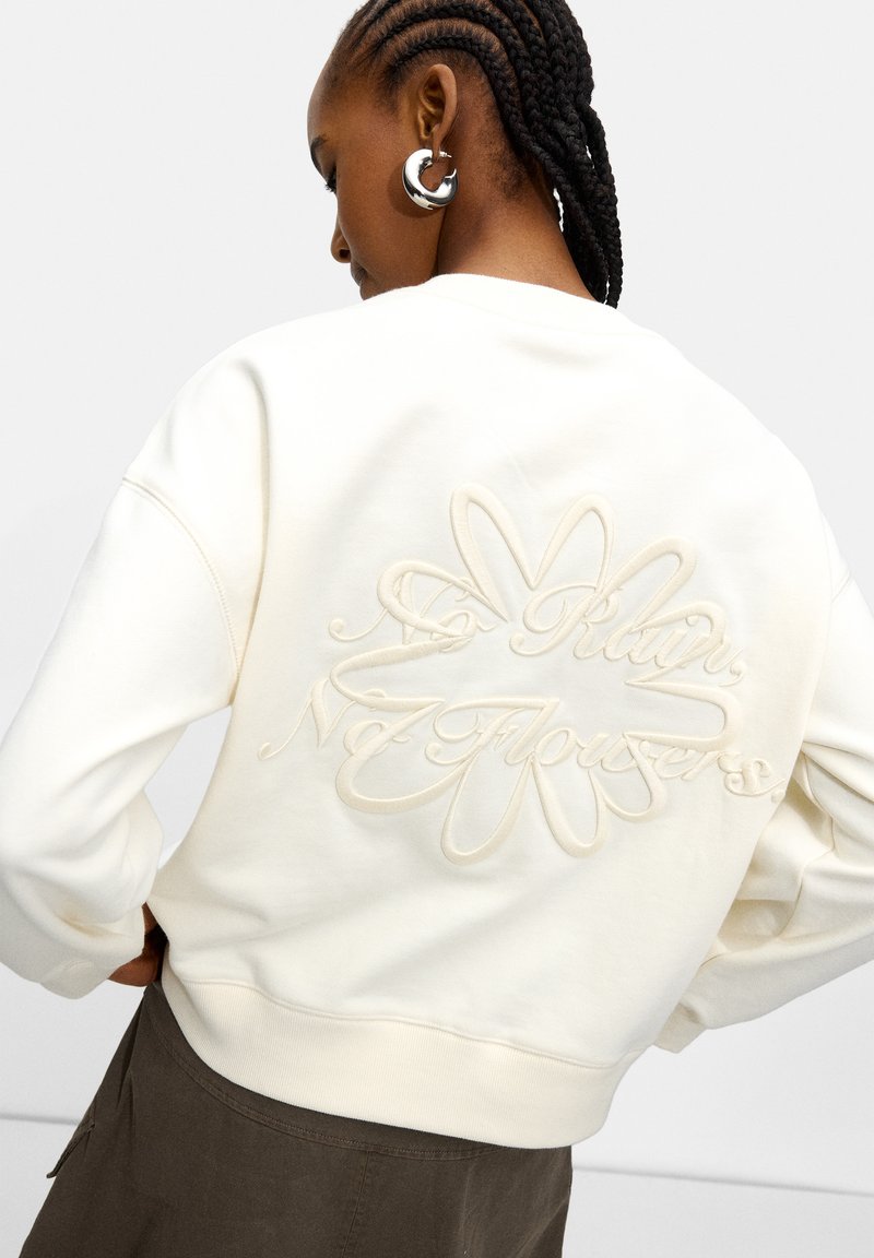 PARFOIS - Sweatshirt - ecru, Enlarge