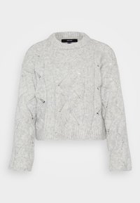 Selected, light grey melange