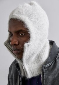 BALL FLUFFY BALACLAVA UNISEX - Bonnet - light grey