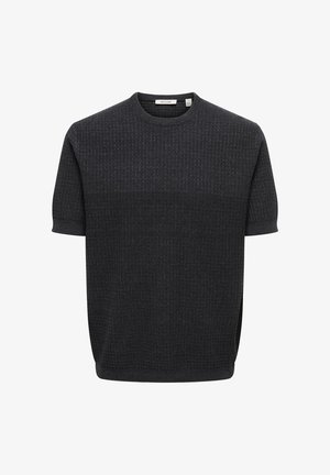 Only & Sons, Knitted ONSSIKA - T-shirt basique - black