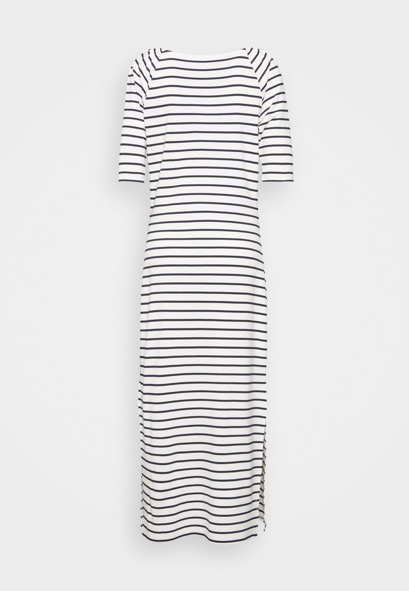 Damen Freizeitkleider | NAF NAF JODY Jerseykleid ecru/bleu marine/weiß - XY09016 Damen Freizeitkleider | NAF NAF JODY Jerseykleid ecru/bleu marine/weiß - XY09016