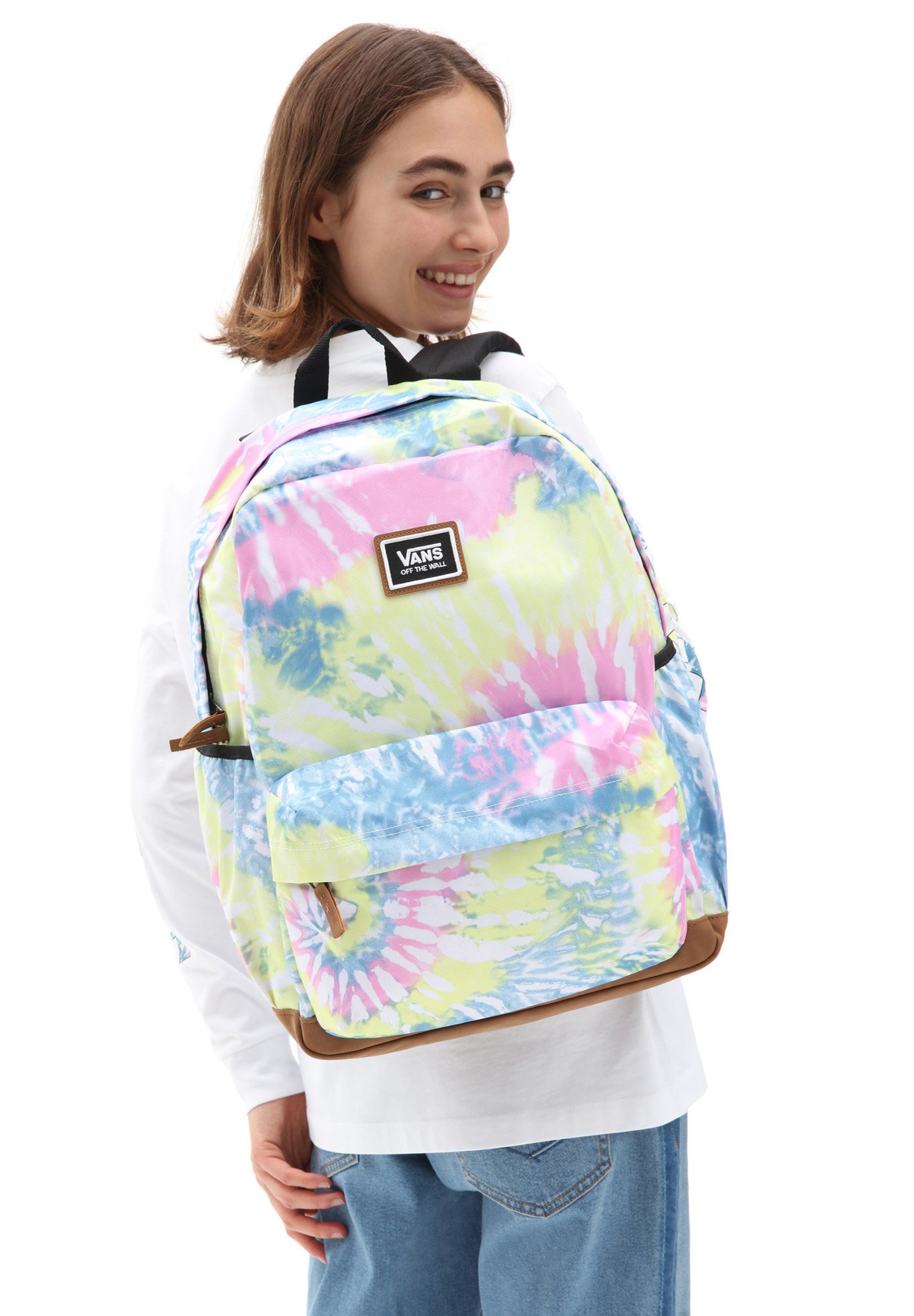 tie dye vans backpack