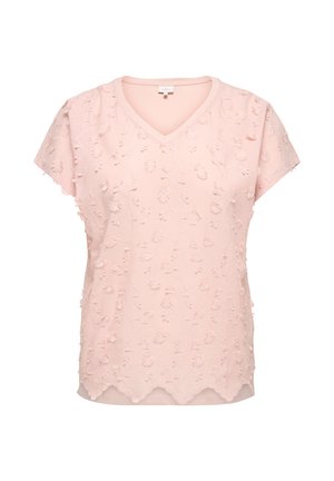 ONLY Carmakoma, CARLULU - Majica kratkih rukava s printom - sepia rose