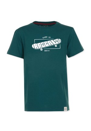 SKATEBOARD - Print T-shirt - racing green