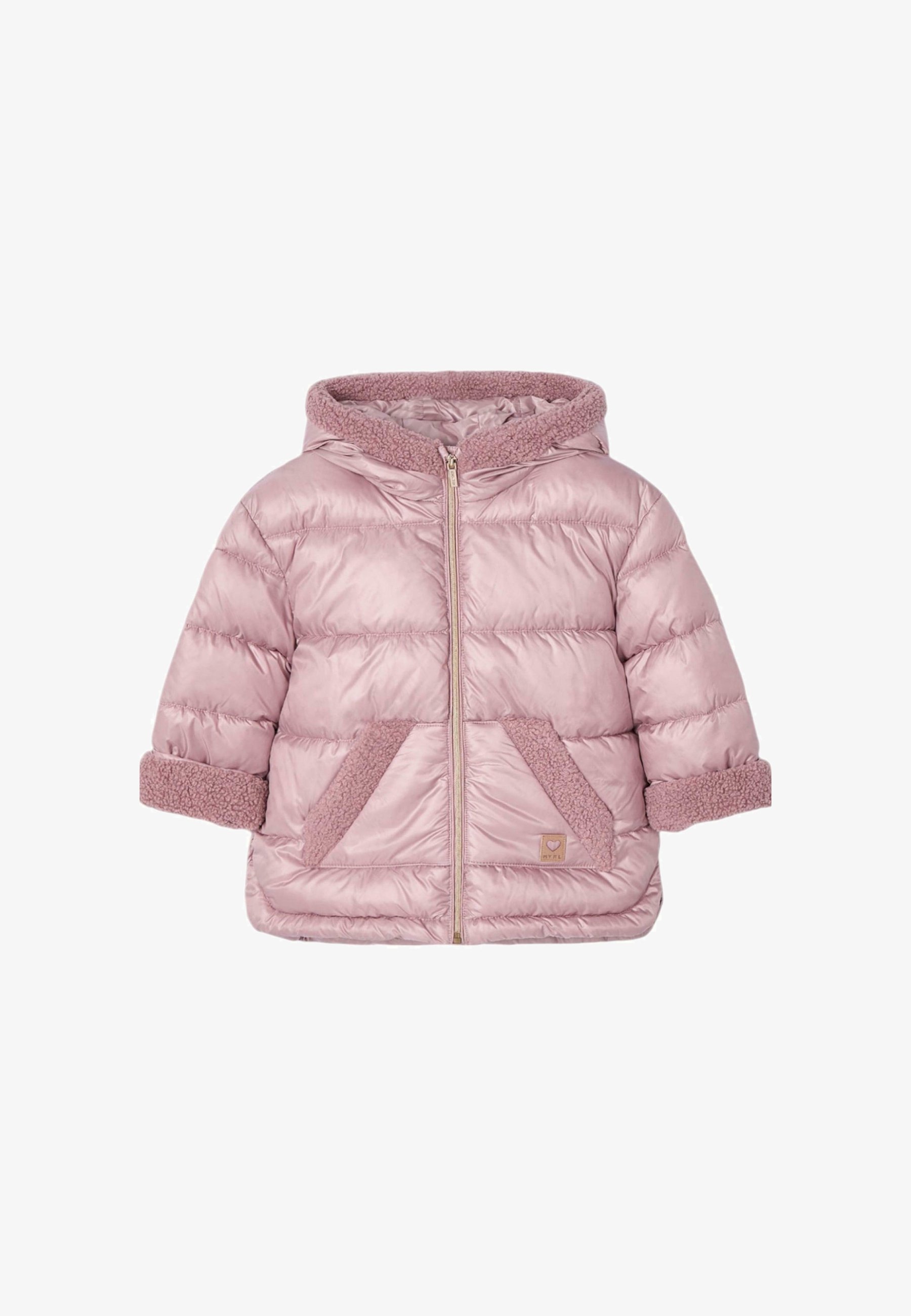Mayoral Abrigo de invierno rosa - Main Image