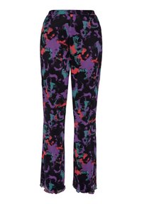 QS WIDE - Broek - bordeaux/donkerrood