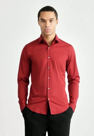SLIM SHIRT - Košile - brick red