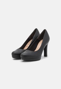 Tamaris Plateaupumps - black