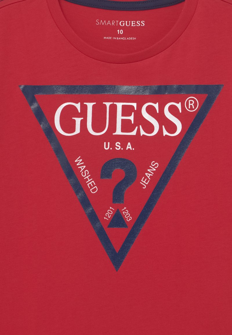 Kinder T-Shirts | Guess JUNIOR TEE CORE T-Shirt print red hot/rot - DT89679 Kinder T-Shirts | Guess JUNIOR TEE CORE T-Shirt print red hot/rot - DT89679
