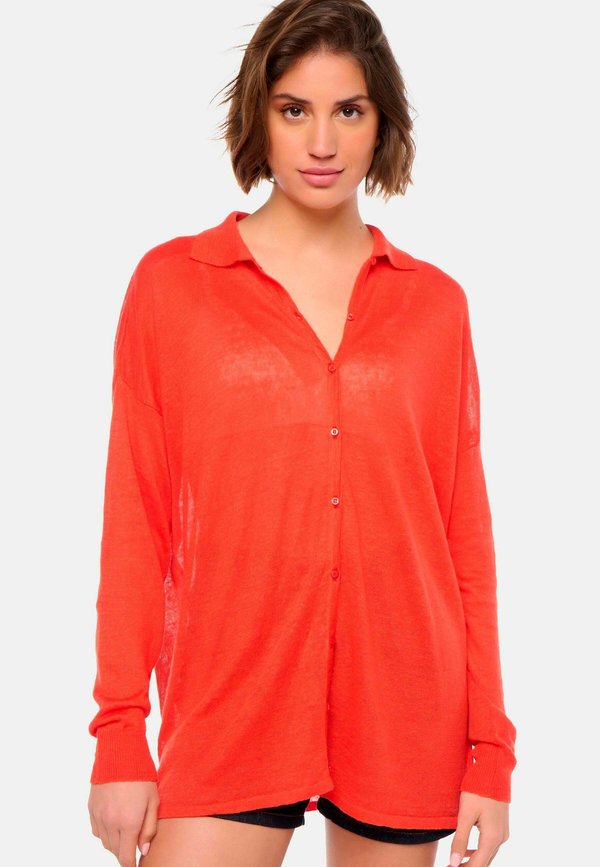 SMARANDA - Hemdbluse - salsa