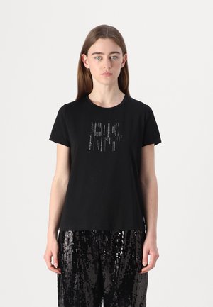 HOTFIX GRID LOGO TEE - T-shirt basic - black
