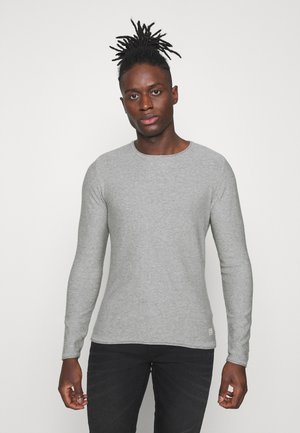 Stickad tröja - grey