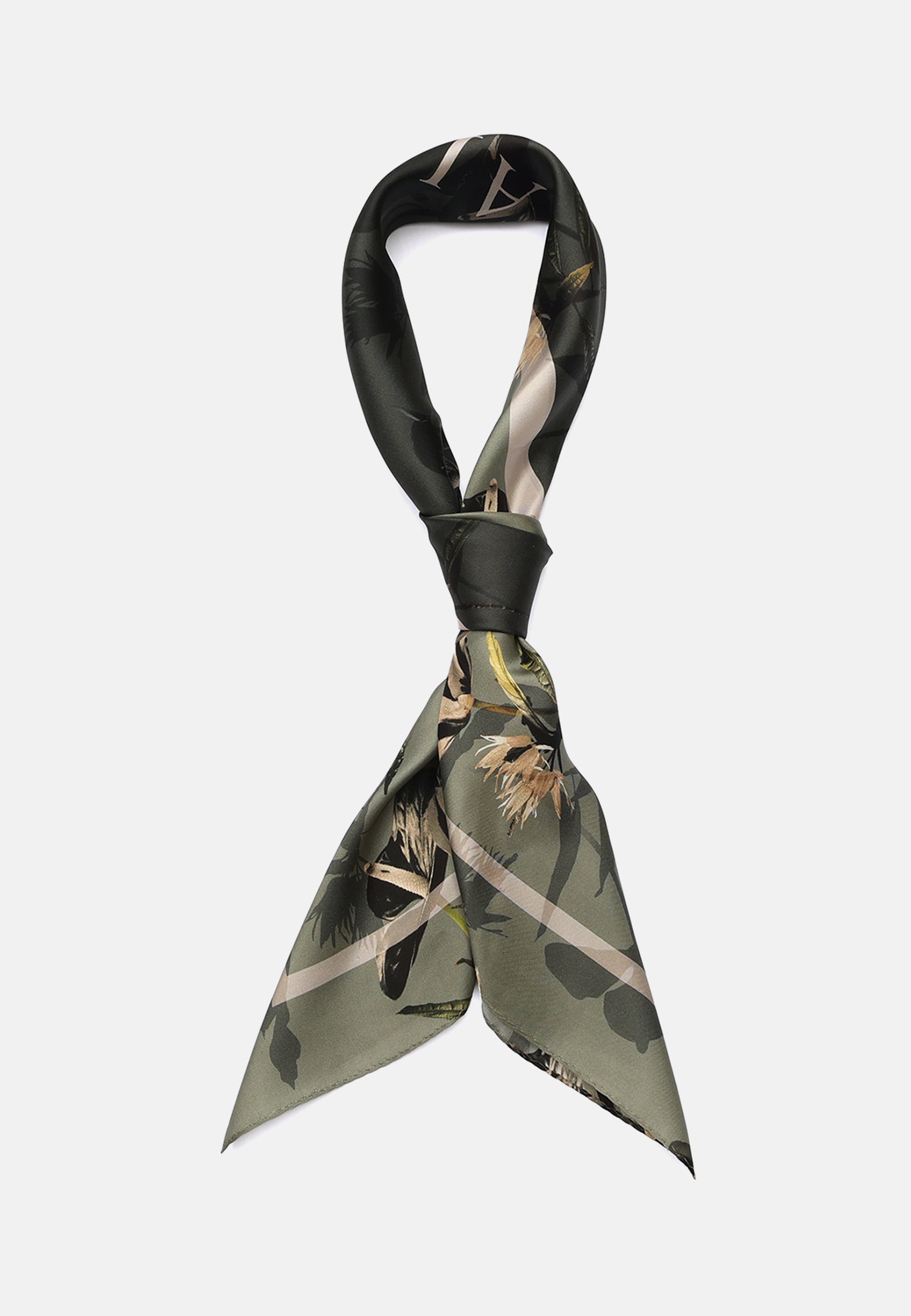 AllSaints EMERGE SQUARE - Scarf - light pastel green/light green