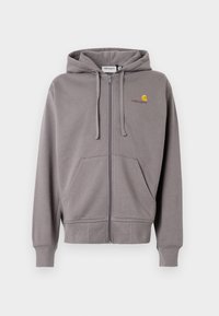 HOODED AMERICAN SCRIPT JACKET - Sweat zippé - porphyry