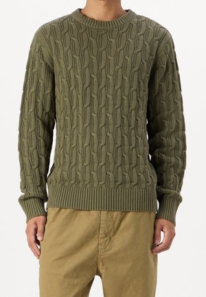 Jersey de punto - dark green