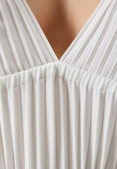 Proenza Schouler White Label BROOMSTICK PLEATED TANK DRESS - Φόρεμα ημέρας - offwhite