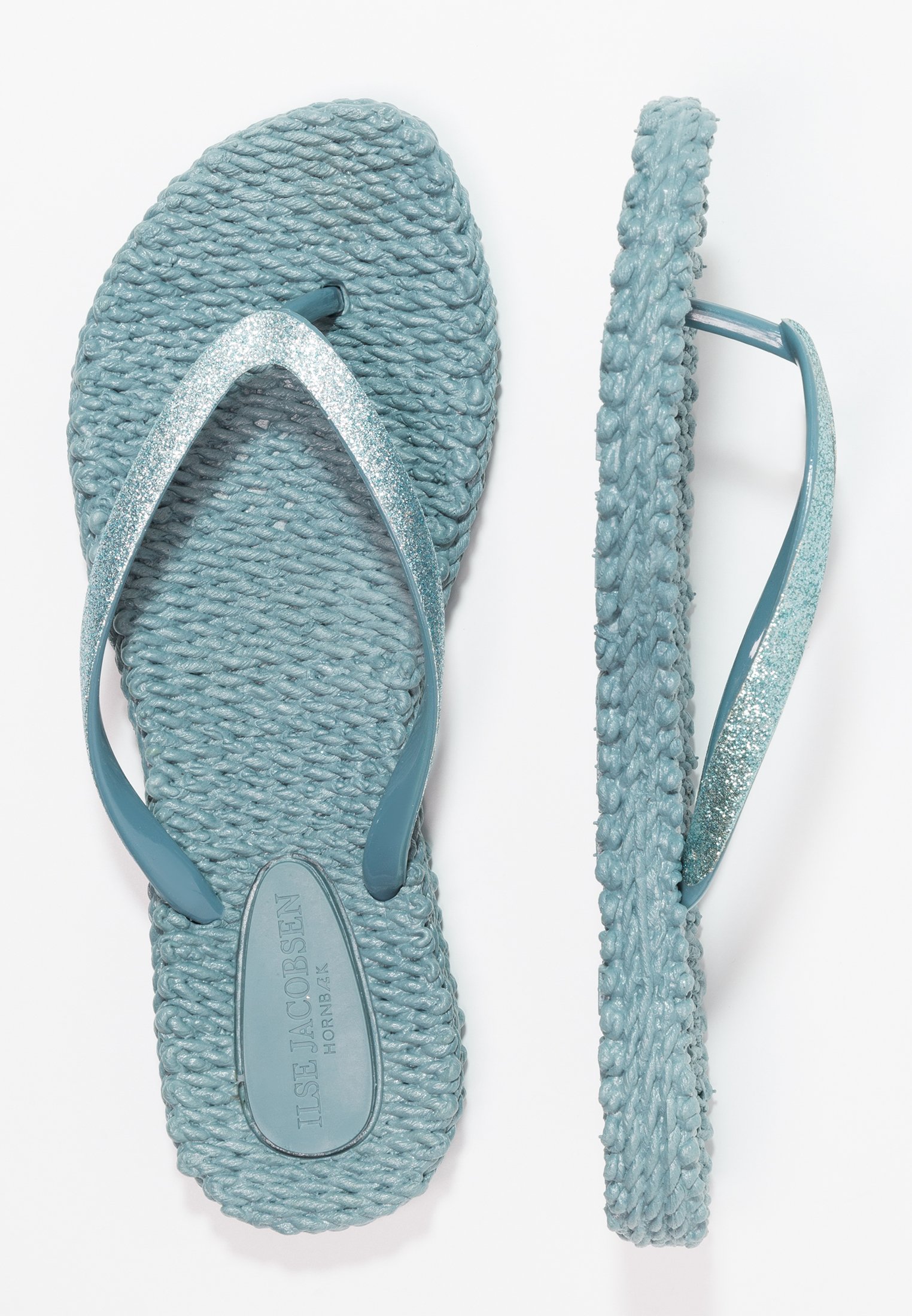 Ilse Jacobsen CHEERFUL - Chanclas de dedo - lichen blue/azul - Zalando.es