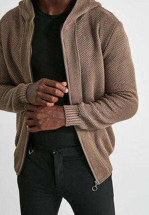 Chaqueta de punto - beige