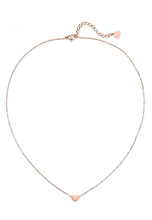 HERZ - Halskette - rosegoldfarben
