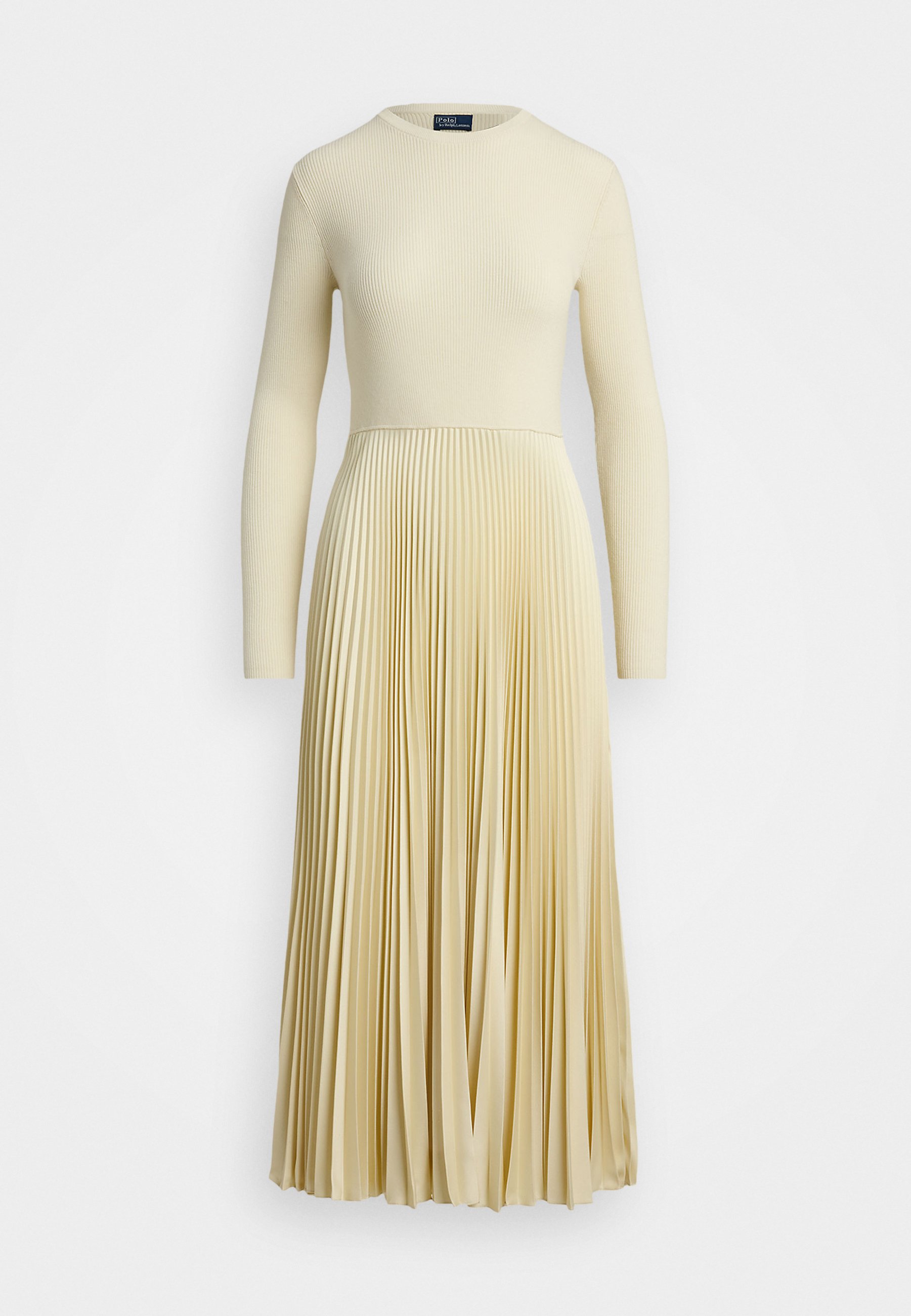 Polo Ralph Lauren LONG SLEEVE DAY DRESS - Maxi dress - authentic cream/off-white - Zalando Polo Ralph Lauren LONG SLEEVE DAY DRESS - Maxi dress - authentic cream/off-white - Zalando