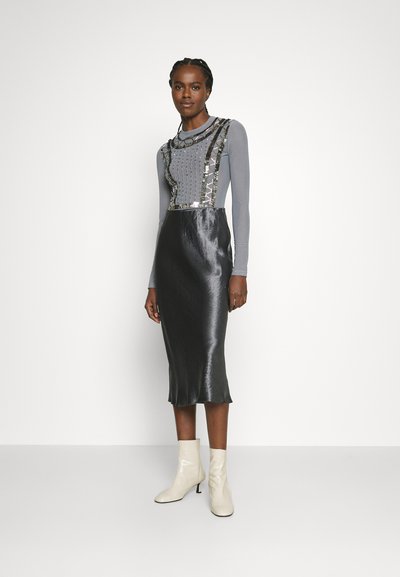 Alberta Ferretti T-shirt à manches longues - grey