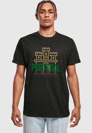 Mister Tee CASTELO PORTUGUES - T-shirts med print - black