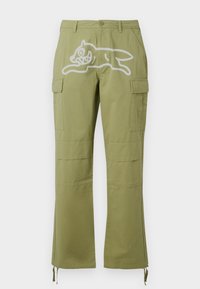 RUNNING DOG PANTS - Cargohose - green