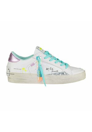 Sneakers da donna beige-bianco-platino