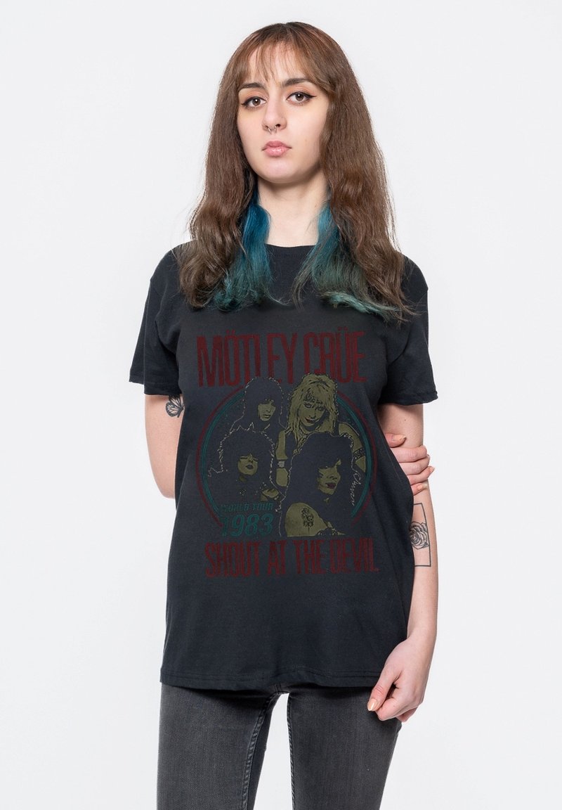 Paradiso Clothing MOTLEY CRUE SHOUT AT THE DEVIL UNISEX - Print T-shirt - black