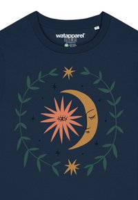 watapparel LOVE AND FLEX - T-shirt print - french navy