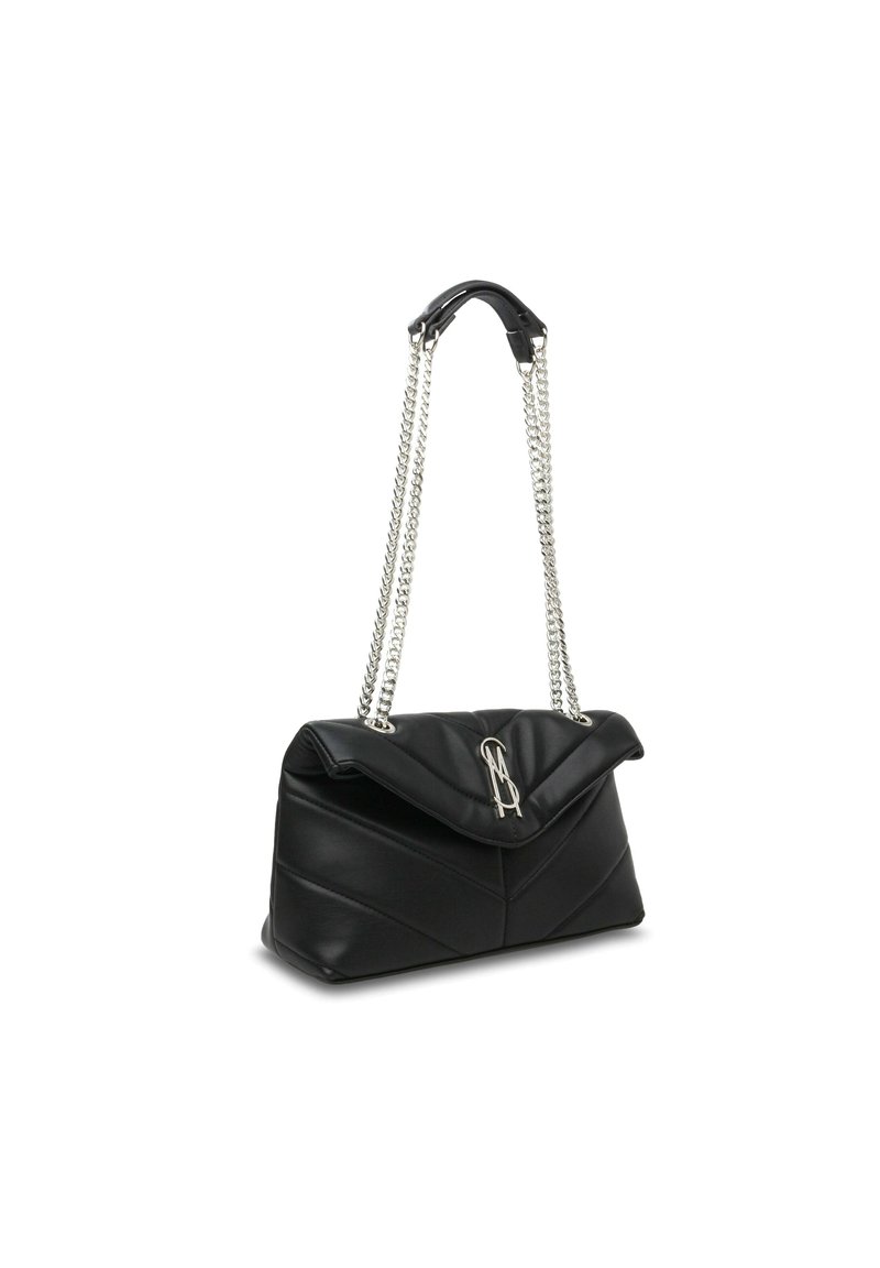 Damen Handtaschen | Steve Madden BBELZER Umhängetasche black/black denim - KZ00225 Damen Handtaschen | Steve Madden BBELZER Umhängetasche black/black denim - KZ00225