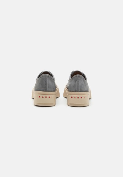 Marni LACE UP - Baskets basses - antique silver