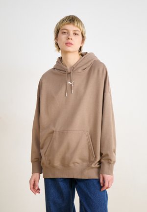 WARDROBE OVERSIZED HOODIE - Collegepaita - totally taupe