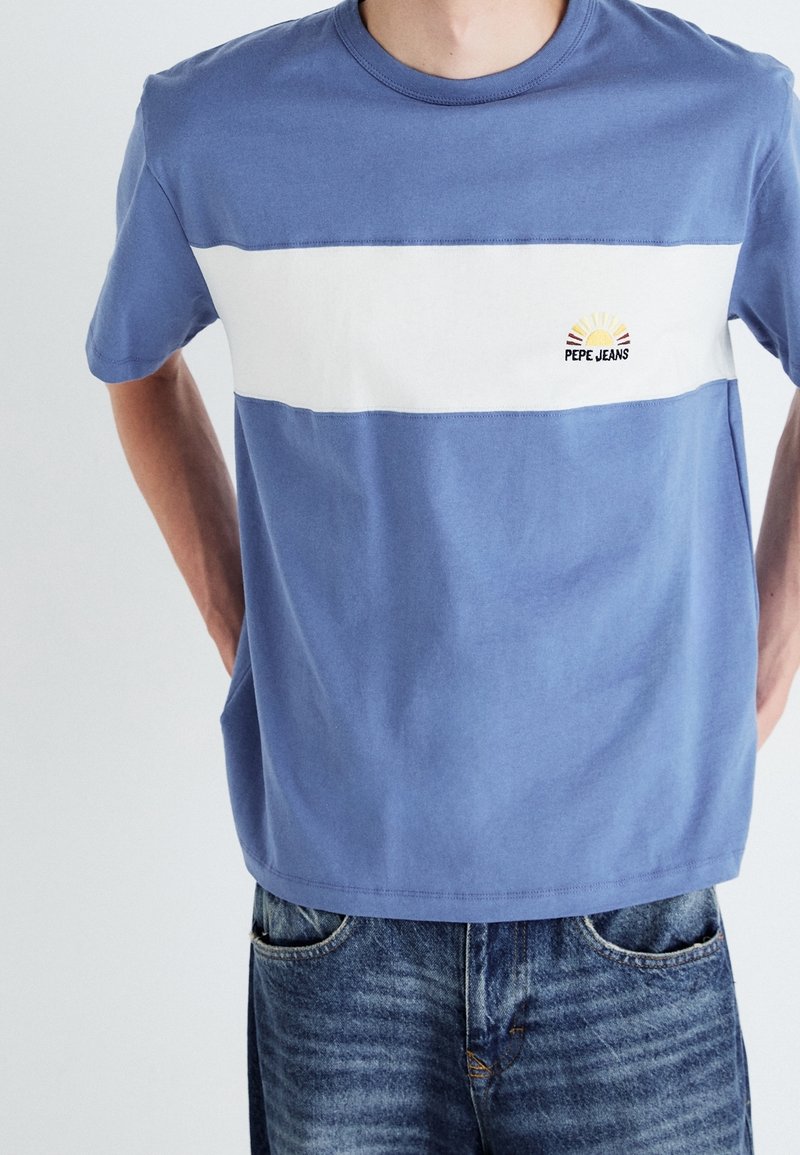 Pepe Jeans T-shirt imprimé - blue