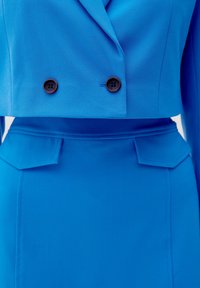 QS CROPPED  - Blazer - royalblau