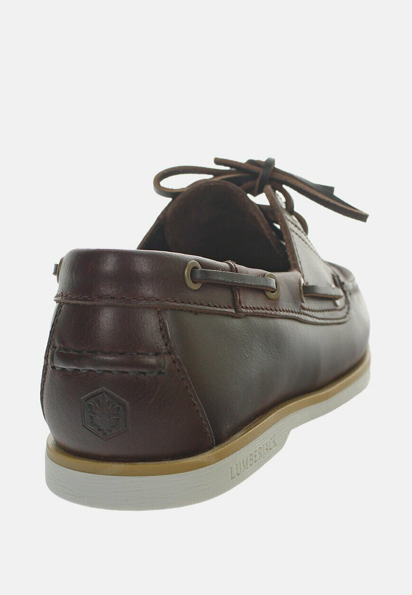 Lumberjack Boat shoes - brunello/berry 