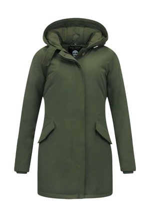 Wintermantel - groen