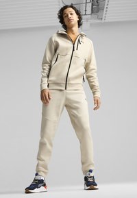 Puma TECH - Felpa con zip - desert dust