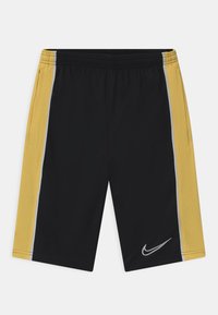 Nike Performance UNISEX - Kurze Sporthose - black/saturn gold/white