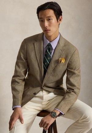 Polo Ralph Lauren, WOVEN - Veste de costume - tan/brown