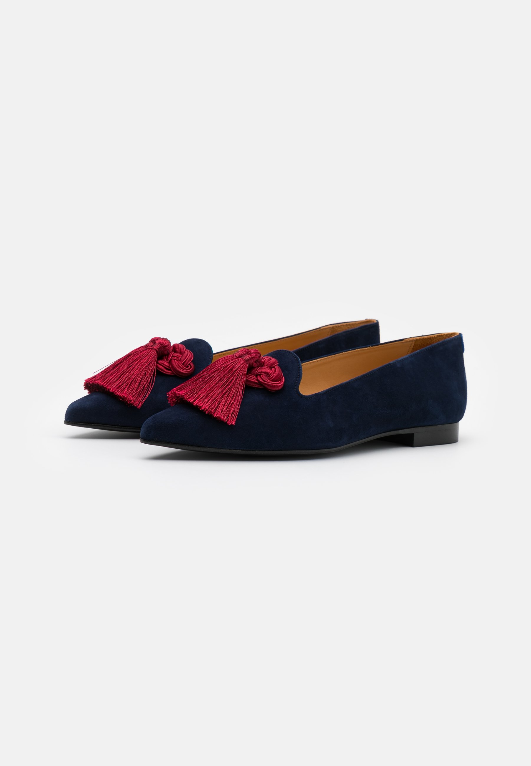 Chatelles CANDIDE POINTY - Slippers - vintage pink/bordeaux Chatelles CANDIDE POINTY - Slippers - vintage pink/bordeaux
