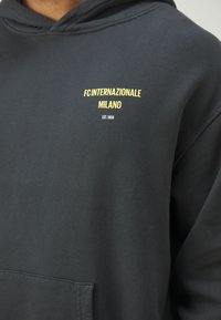 Legacies INTER MILANO MILANO RENAISSANCE HOOD - Sporto klubų atributika - vintage black