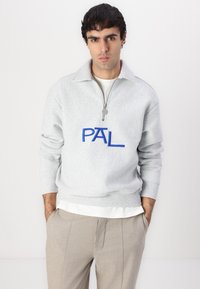 Pal Sporting Goods WET PASS HALF ZIP UNISEX - Φούτερ - light gray