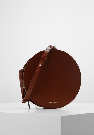 Schoudertas - cognac