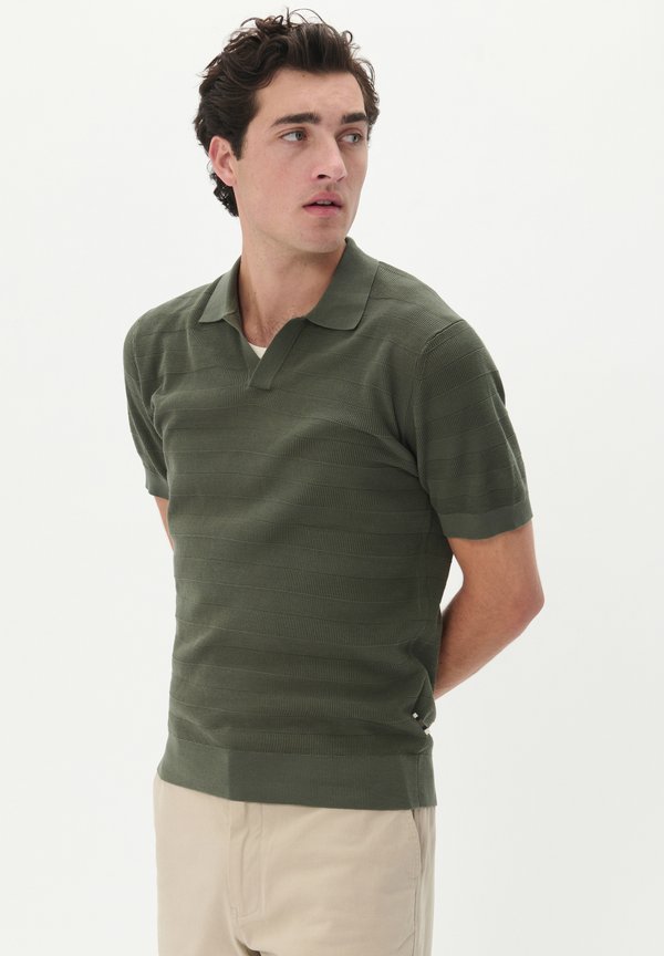 V HERITAGE - Poloshirt - thyme
