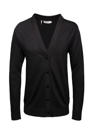 BEKLEIDUNG - Strickjacke - black