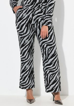 ZEBRAMUSTER ELASTIKBUND. - Broek - snow white