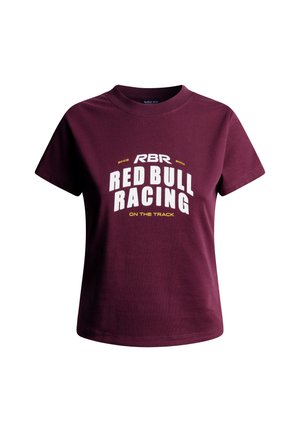 Red Bull Racing x Pepe Jeans, LEGACY BABY TEE - Тениска с щампа - burgundy